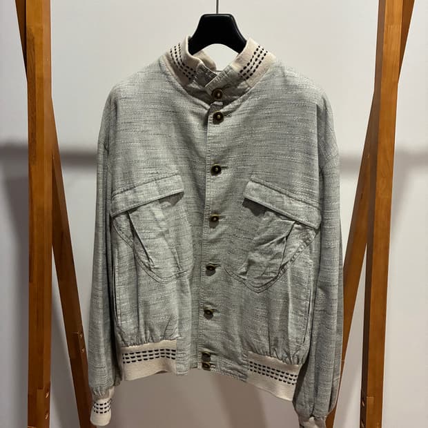 80‘s Emporio Armani light grey jacket