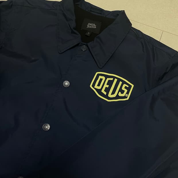 데우스 도쿄 코치자켓 (네이비) Msize