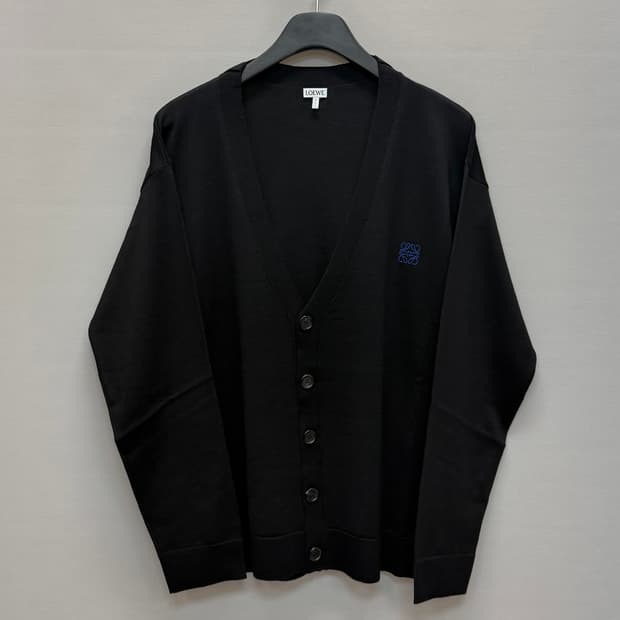 로에베 울 시그니처 로고 가디건 ( 105 )