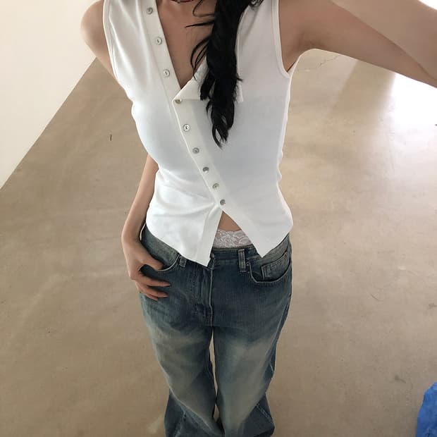 OOTJ vintage flare denim jeans 플레어 데님 진