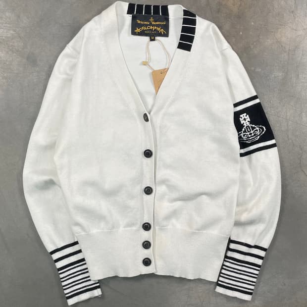 비비안 웨스트우드 앙글로마니아 니트 가디건