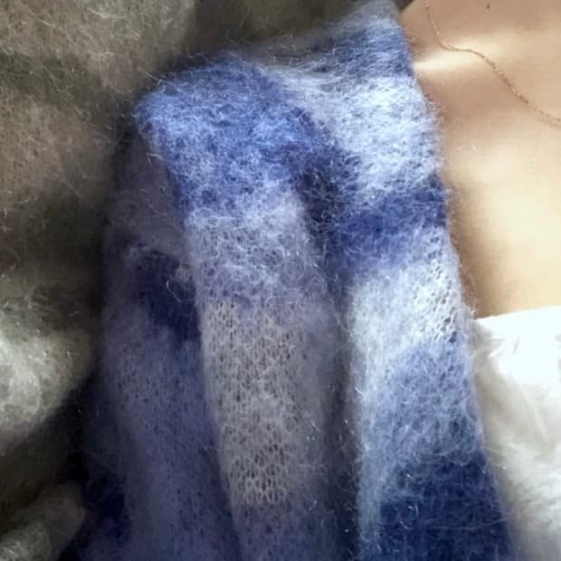 비바스튜디오 모헤어가디건