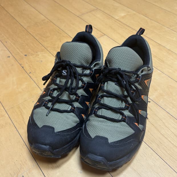 살로몬 고어텍스 카키 275 국내 미발매