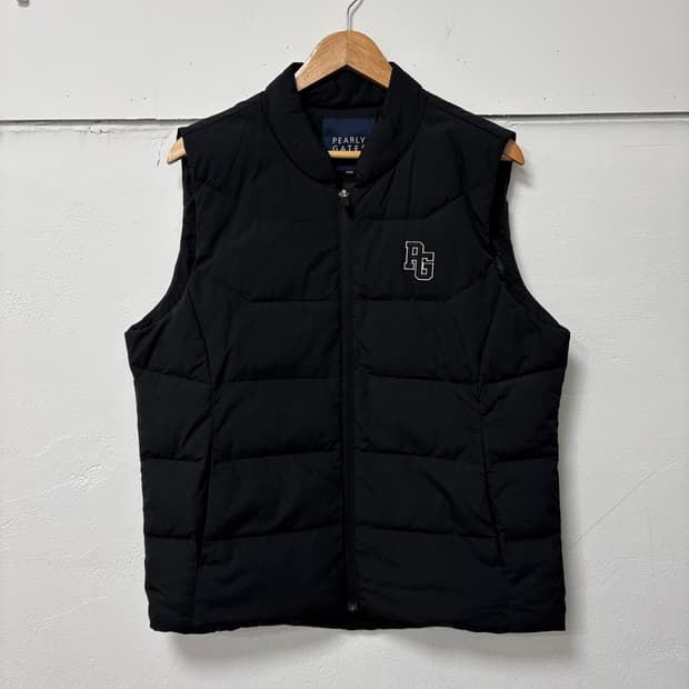 파리게이츠 블랙 조끼패딩