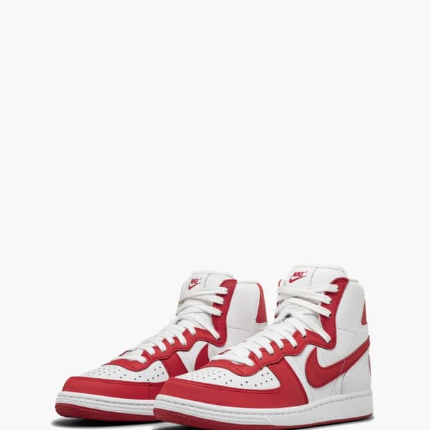 꼼데가르송 옴므 플러스 X 나이키 터미네이터 하이 레드 285사이즈