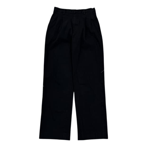 STU 에스티유 코튼 블랙 팬츠 바지 S