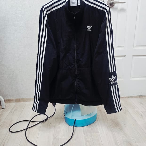 (95~100)M☆초대장급☆아디다스 파이어버드 락업[검흰]트랙탑 바람막이