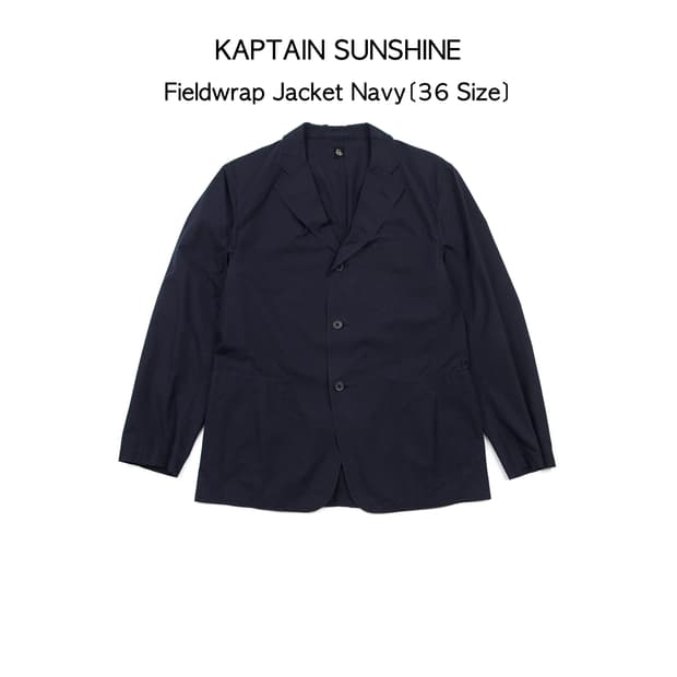 (여성)KAPTAIN SUNSHINE 필드랩 자켓 네이비