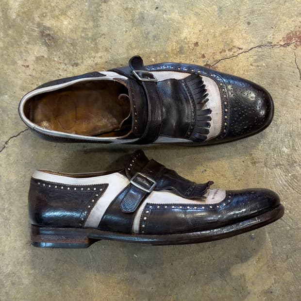 처치스 상하이 빈티지 더비슈즈