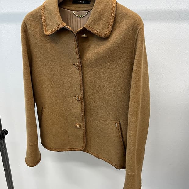 여) 닥스 90s 카라 울자켓