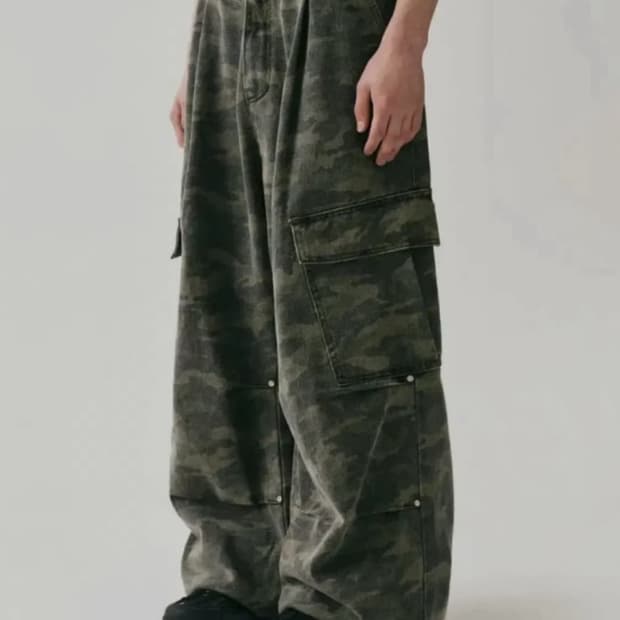 어반드레스 카모 코튼 카고팬츠 M 1