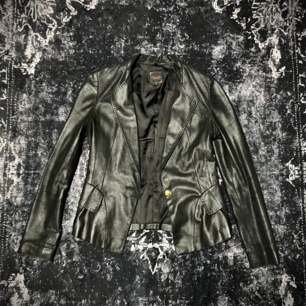 Minimal Fit Remskin Leather Jacket