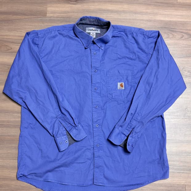 칼하트 셔츠 XL 블루