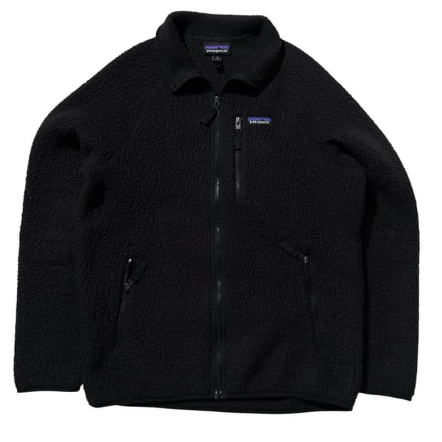 파타고니아 레트로 파일 플리스 자켓 블랙