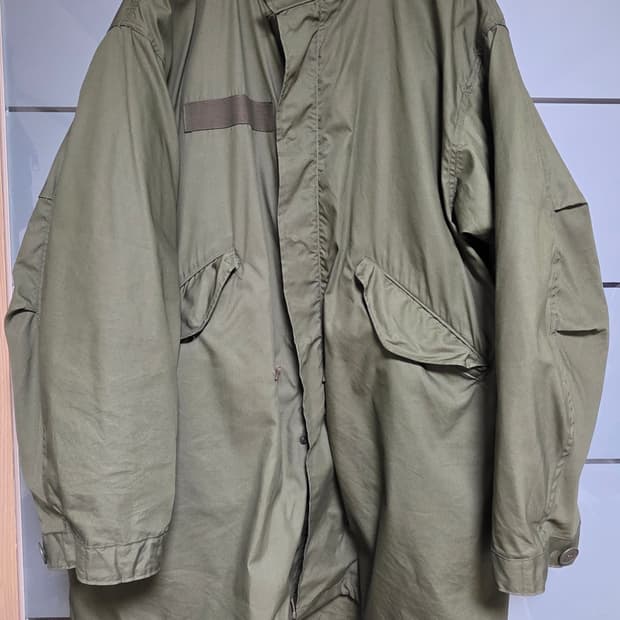 XL 택포43만)M65피쉬테일 파카 데드스탁 후드X