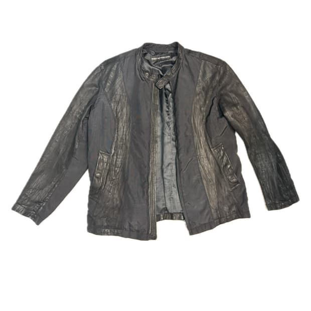 이세이미야케 맨 주름가공 말가죽 자켓