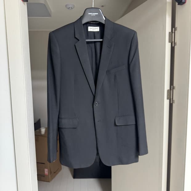 생로랑 퍼머넌트 블레이져