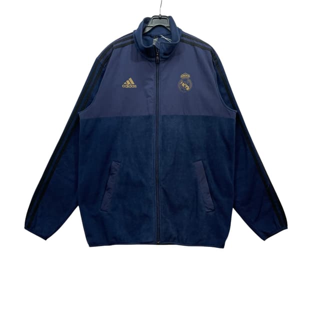 Adidas Real Madrid Fleece Zip Jacket