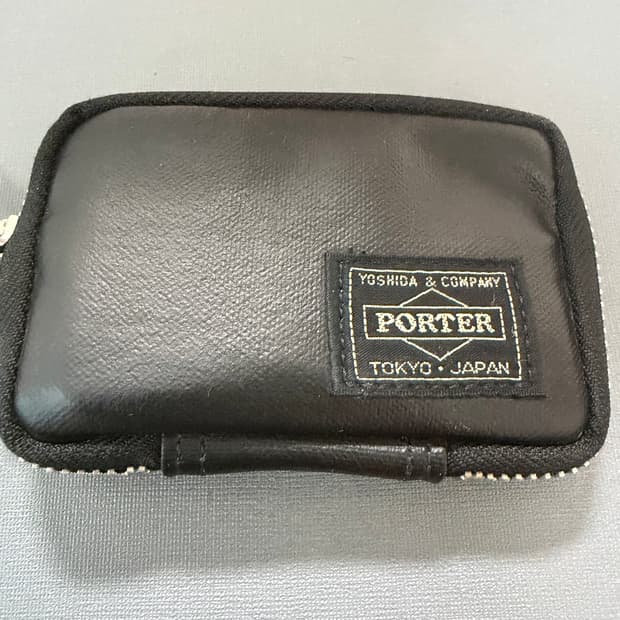 포터 멀티 코인 케이스 블랙