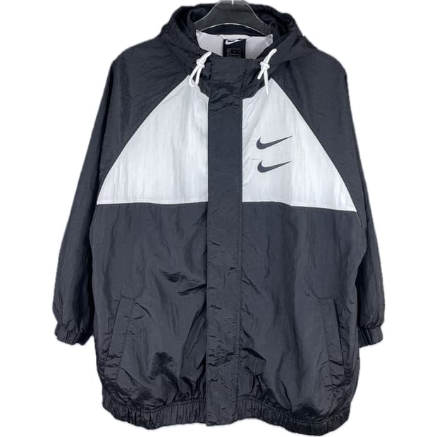 [XL] 나이키 더블 스우시 후드 자켓 바람막이
