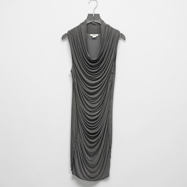 Helmut Lang Draped Sleeveless Dress