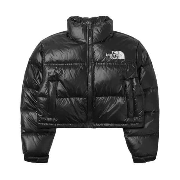 노스페이스 눕시 숏 자켓패딩 M(90)