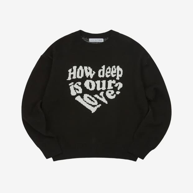 러브이즈트루 니트