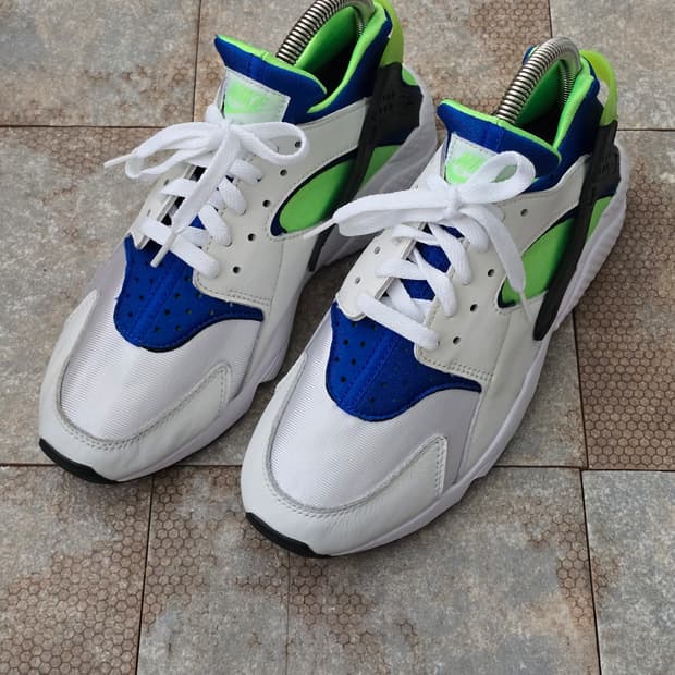 (255)나이키 에어 허라취 스크림 그린