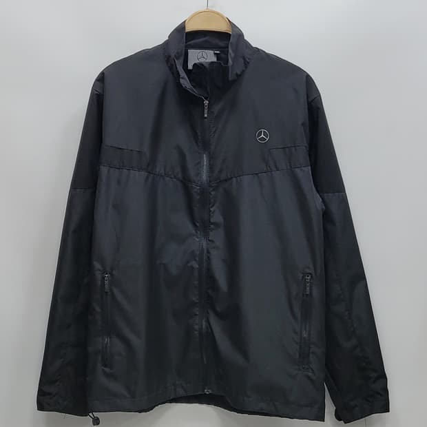 메르세데스 벤츠 바람막이 자켓 / 남 XXL (추천 100~105) 블랙