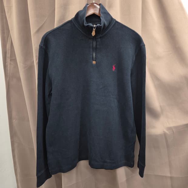 폴로 랄프로렌 하프집업 긴팔 S
