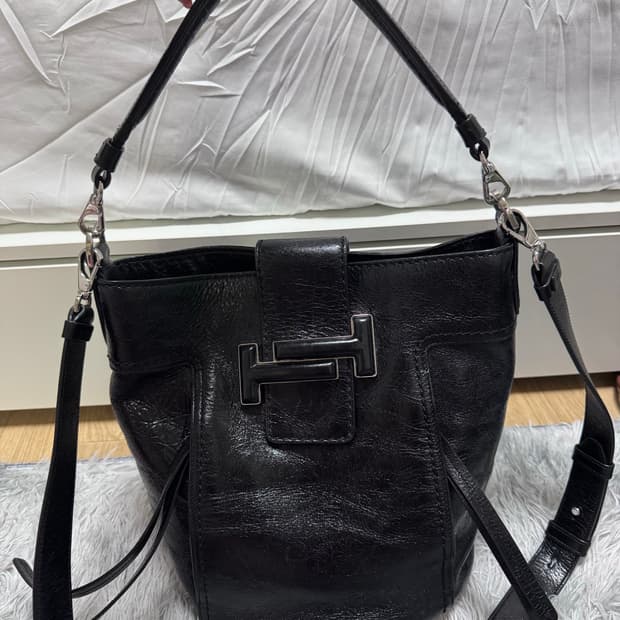 토즈 TOD'S 블랙 버킷백