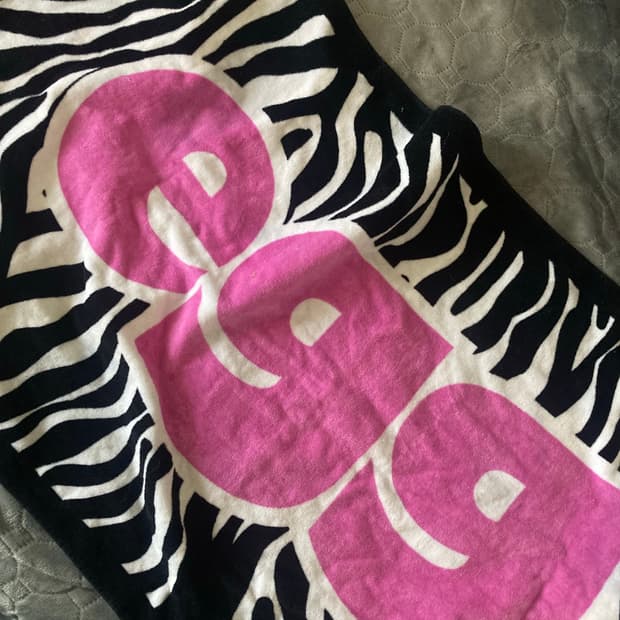 egg 갸루 방꾸용 대형타올