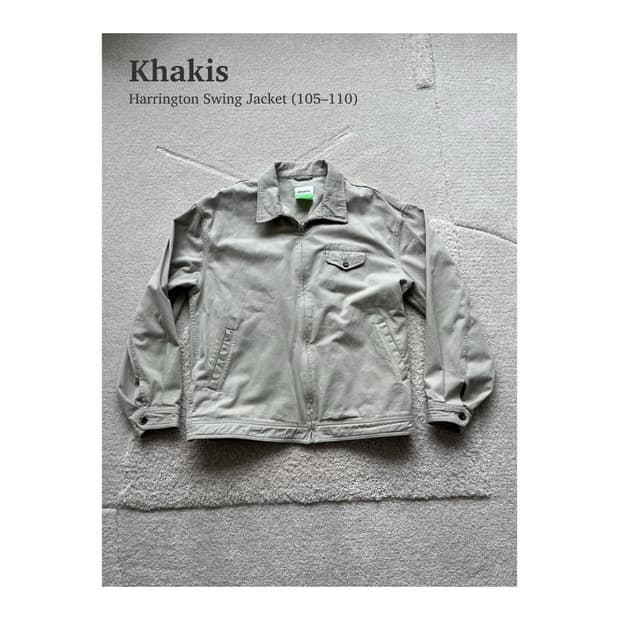카키스 해링턴 스윙 자켓 (105)