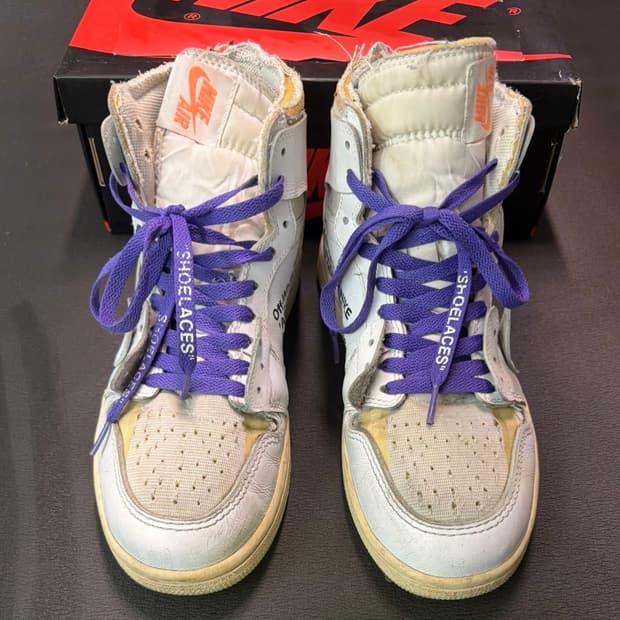 오프화이트 조던1 NRG 화이트 270