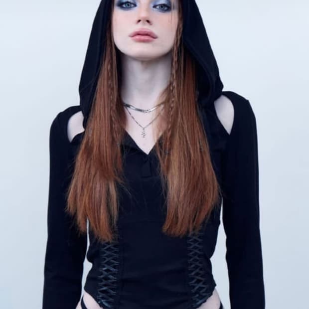 힐다 코르셋 후드티