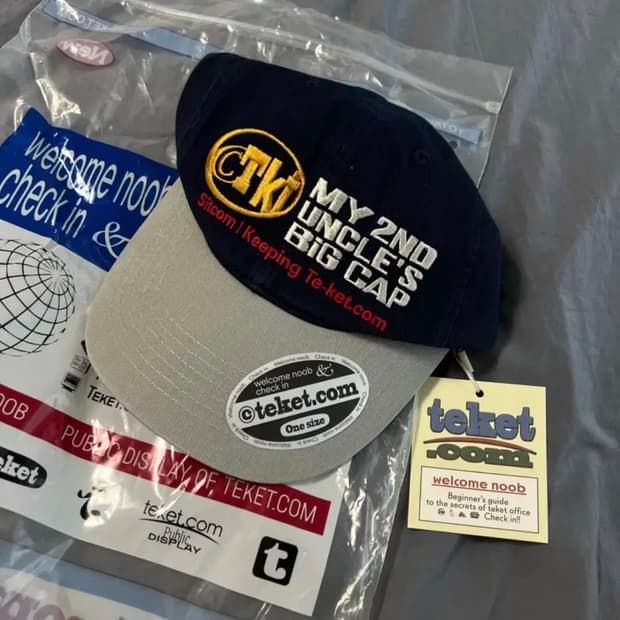 테켓 볼캡 모자