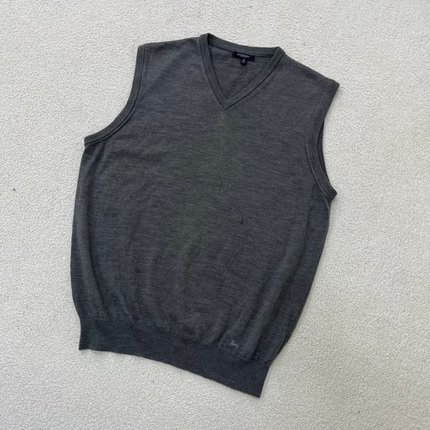 M 버버리 울 니트 베스트 0323M