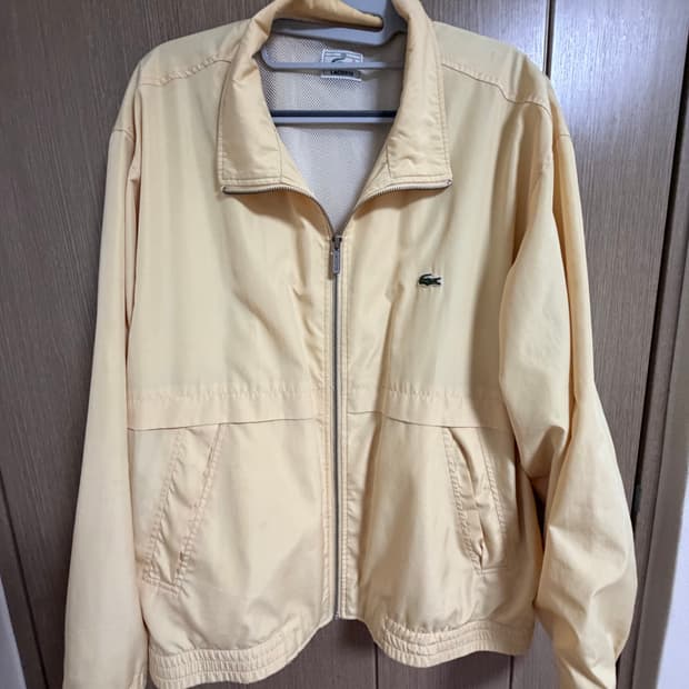 라코스테 옐로우 바람막이