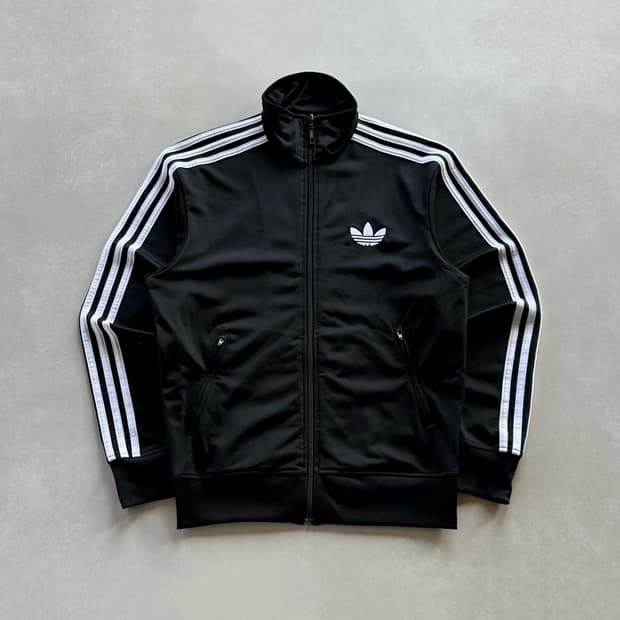 [S-M]아디다스 구형 파이어버드 블랙 트랙탑 져지