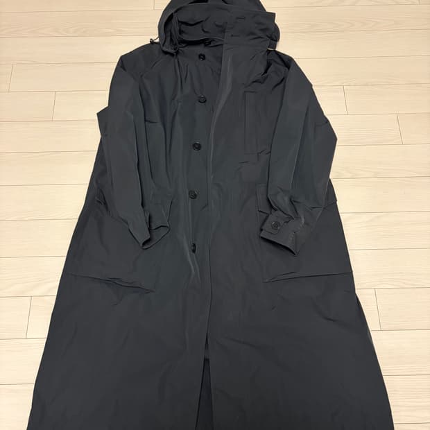 유니클로 질센더 나일론 트렌치 코트