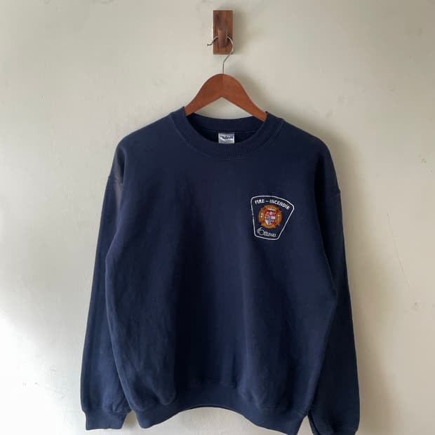 Canada Vintage fire fighter Sweatshirt