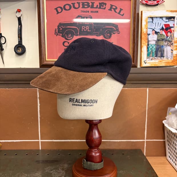 1881 Italia Wool & Suede Cap Italy L