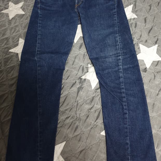 리바이스 슬림핏 엔지니어드 LEJ 502 스판 커브드 데님 팬츠 (28)