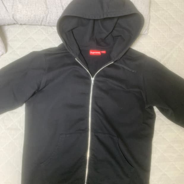 슈프림 안티히어로 후드집업 L