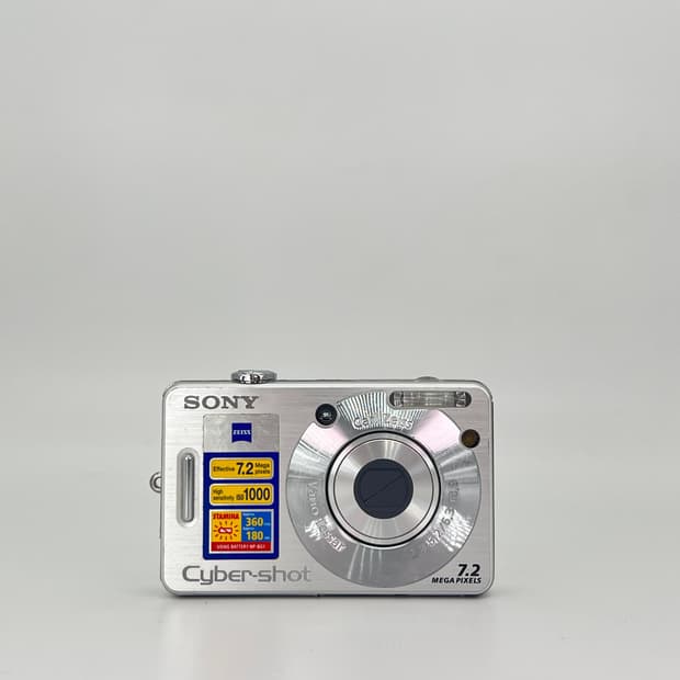 소니 사이버샷 SONY Cyber-shot DSC-W70 실버