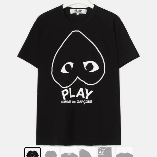 꼼데가르송 cdg 여성 반팔티 