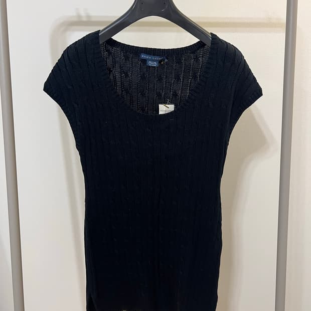 랄프로렌 롱스웨터 베스트