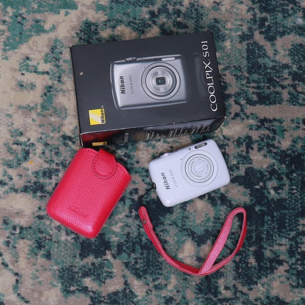 Nikon 니콘 쿨픽스 S01 Coolpix 빈티지 디카 제니디카 풀박스