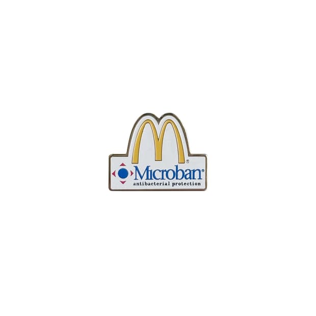 맥도날드 빈티지 크루 핀뱃지 라펠핀 ‘Microban’