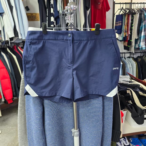 핑 골프 여성 네이비 반바지 (1374)